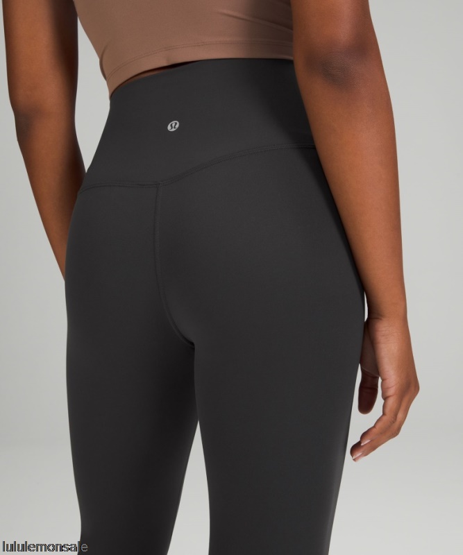 Lululemon Damen DELULU215 | Graphitgrau Align High-rise Crop 23